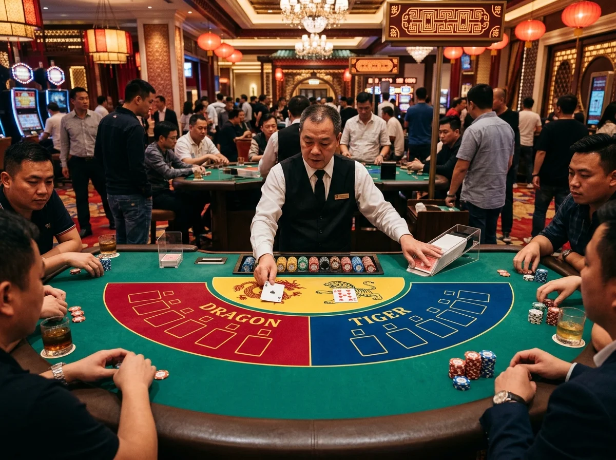 Dragon Tiger bij CrazePlay live casino spellen